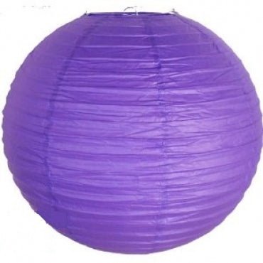 30cm Plain Paper Lantern - Lavender - Everything Party