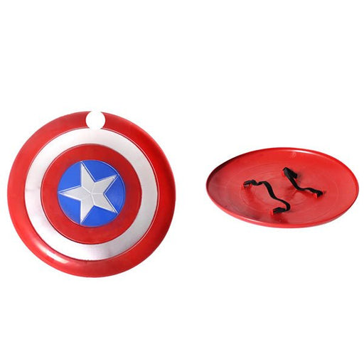 30cm Plastic Captain America Shield - Everything Party