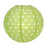 30cm Polka Dots Paper Lantern - Lime Green - Everything Party