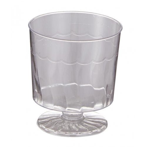 30pk Clear Plastic Wine Tasting Glasses 45ml - Everything Party