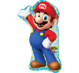 33" Licensed Mario SuperShape Foil Balloon - Everything Party