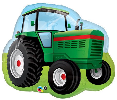 34" Farm Tractor SuperShape Foil Balloon - Everything Party