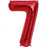 34" Number 7 Shape Foil Balloon - Red - Everything Party