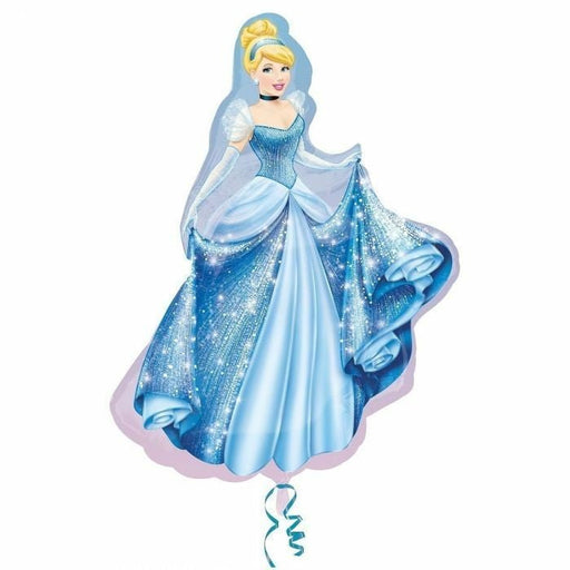 35" Licensed Disney Princess Cinderella SuperShape Foil Balloon - Everything Party
