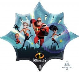 35" Licensed Incredibles 2 SuperShape Foil Balloon - Everything Party