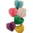 35cm Decorative Paper Honeycomb Heart - (6 colours) - Everything Party