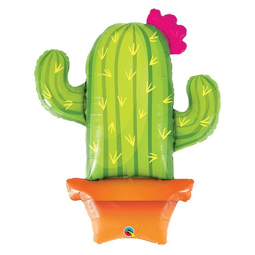 39" Qualatex Cactus Shape Foil Balloon - Everything Party
