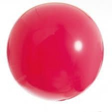 3ft Qualatex Plain Latex Balloon - Round Fashion Wild Berry - Everything Party