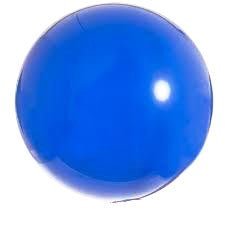 3ft Qualatex Plain Latex Balloon - Round Standard Dark Blue - Everything Party