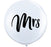 3ft Qualatex Printed Mrs White Latex Balloon - Everything Party