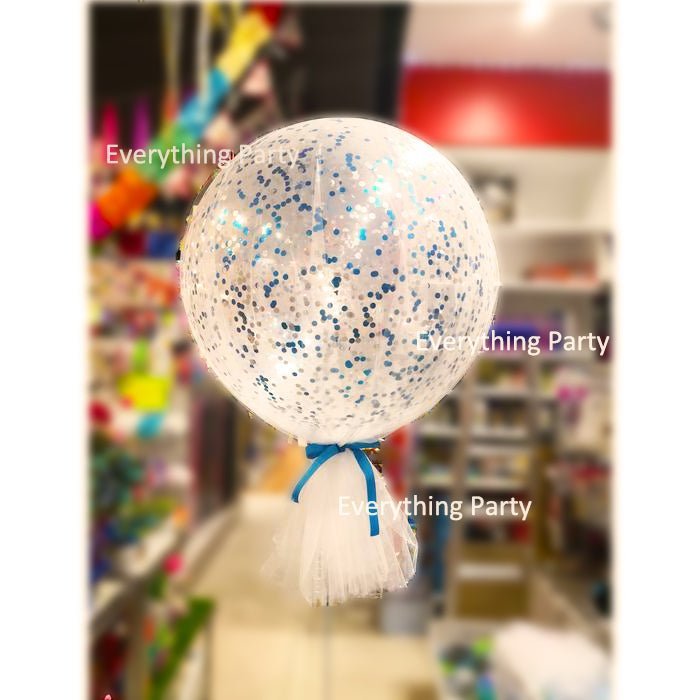 3ft Tulle Confetti Balloon - Everything Party