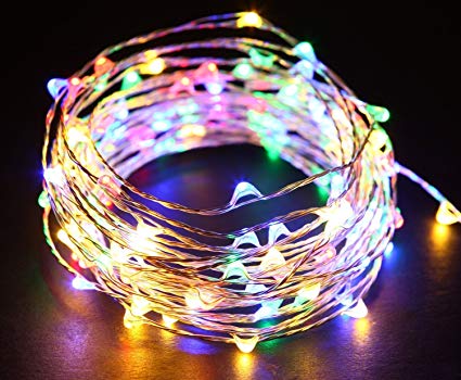 3M Super Bright Wire LED Fairy Lights - Multi Colour - Everything Party