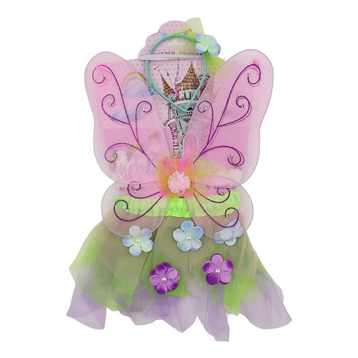 3pc Children Fairy Wings Dress Up Set - Everything Party