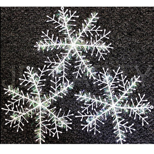 3pc Christmas Hanging Snowflake Decoration - Everything Party
