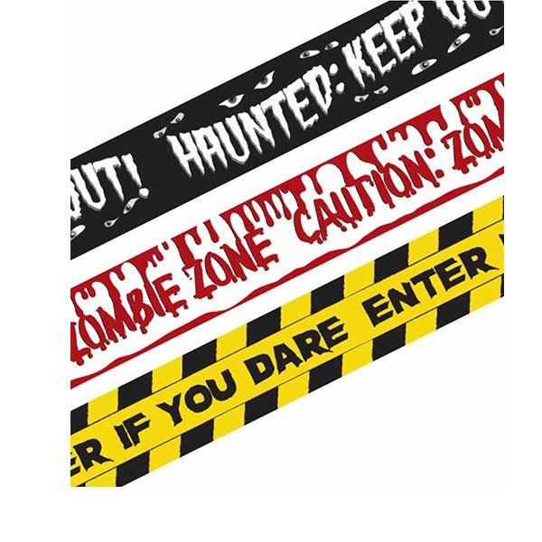 3pk Assorted Halloween Fright Tape - Everything Party
