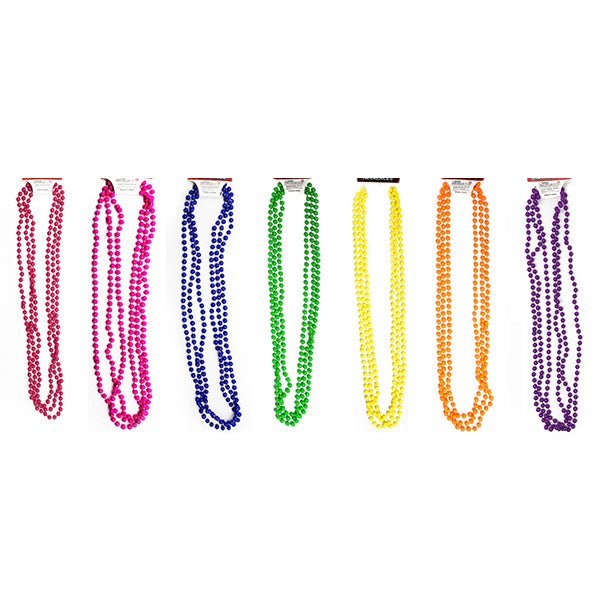 3pk Neon Beads Necklace - Everything Party