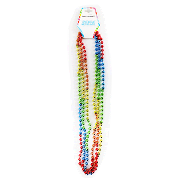 3pk Rainbow Beads - Everything Party