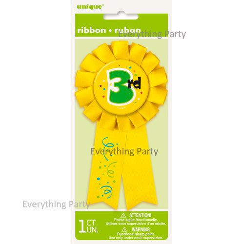3rd Birthday Award Badge - Everything Party