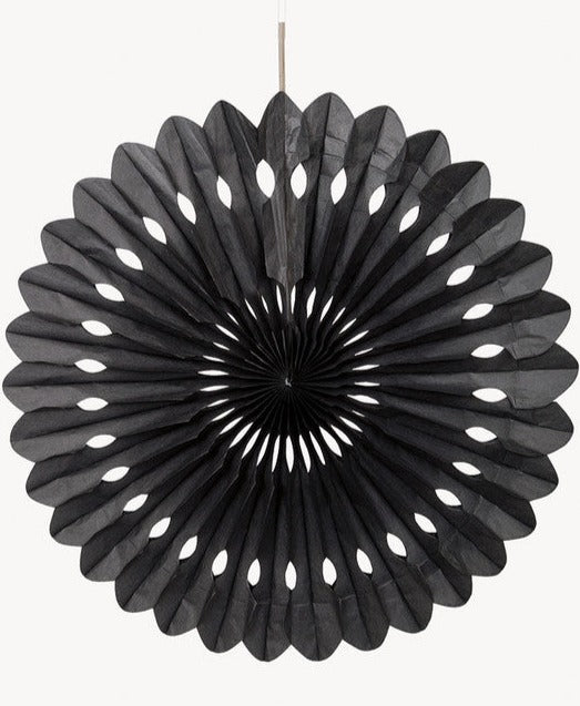 40cm Hanging Decorative Paper Fan - Everything Party