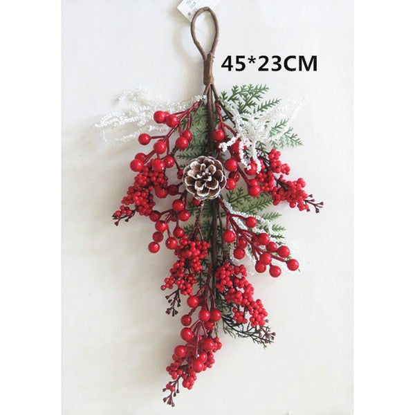 45cm Christmas Red Berry Hanger Decoration - Everything Party