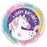 45cm Unicorn Happy Birthday Foil Balloon - Everything Party