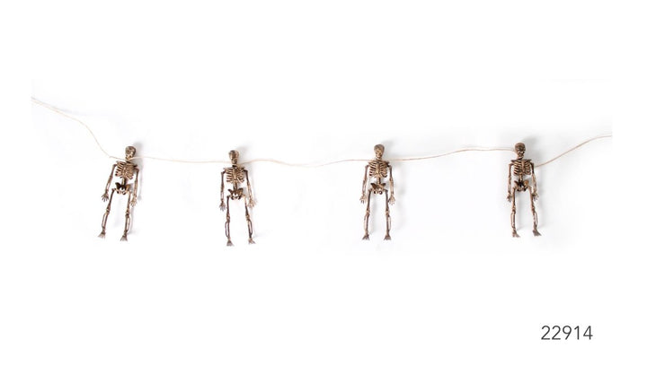4pcs Halloween Hanging Skeleton Garland - Everything Party