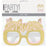 4pk Bride to Be Foil Cardboard Party Glasses - Everything Party