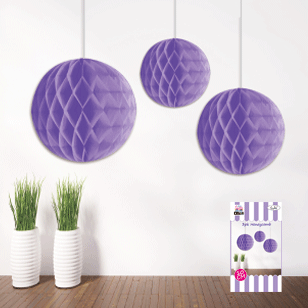 4pk Decorative Honeycombs - Everything Party