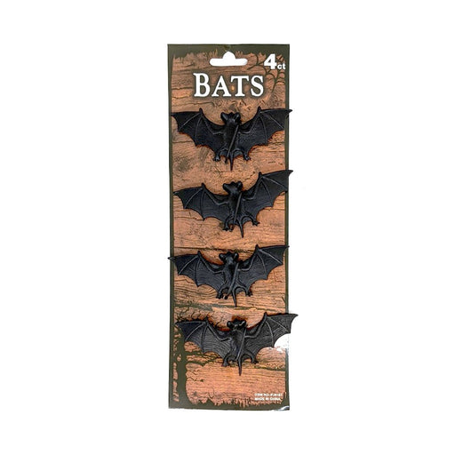 4pk Halloween Plastic Bats - Everything Party