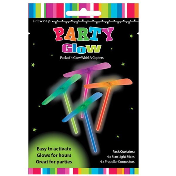 4pk Party Favours Glow Propellers - Everything Party