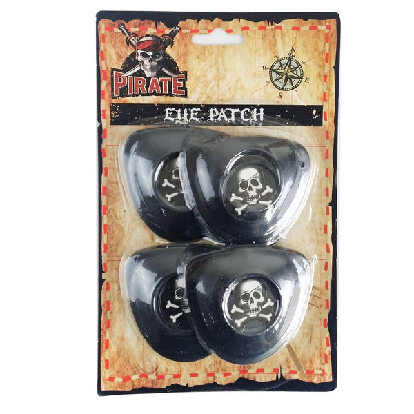 4pk Pirate Eye Patches - Everything Party