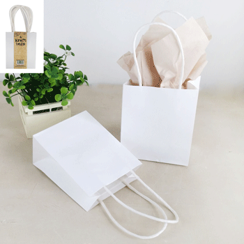 4pk Small Paper Kraft Bag - Everything Party