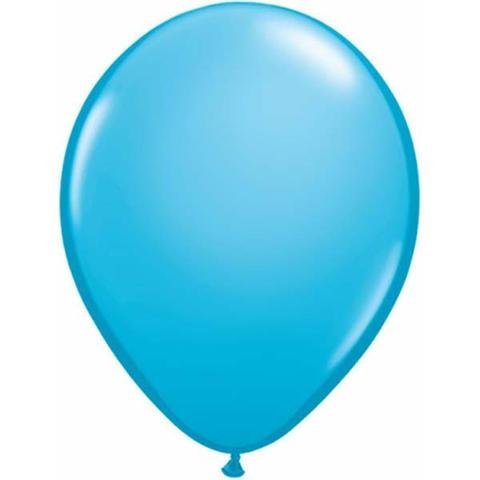 5" Qualatex Plain Latex Balloon - Round Fashion Robin's Egg - Everything Party