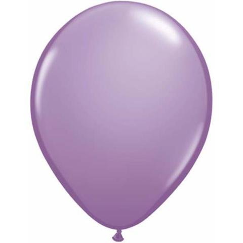 5" Qualatex Plain Latex Balloon - Round Fashion Spring Lilac - Everything Party
