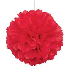 50cm Decorative Puff Ball - Everything Party