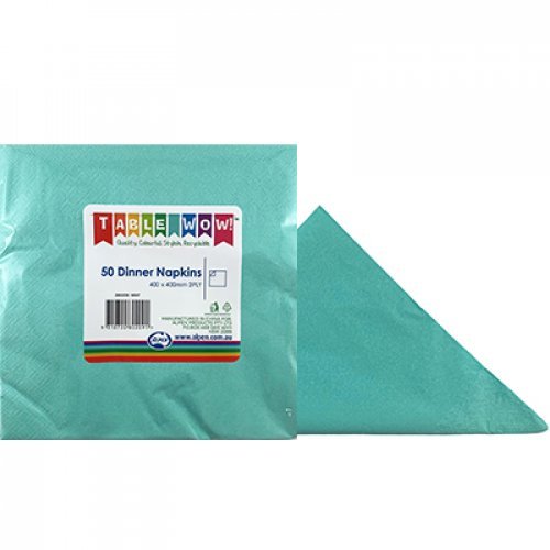 50pk Dinner Napkins - Mint - Everything Party