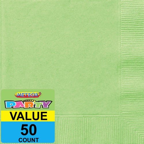 50pk Napkins - Apple Green - Everything Party