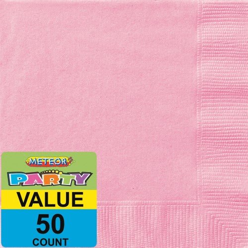 50pk Napkins - Lovely Pink - Everything Party