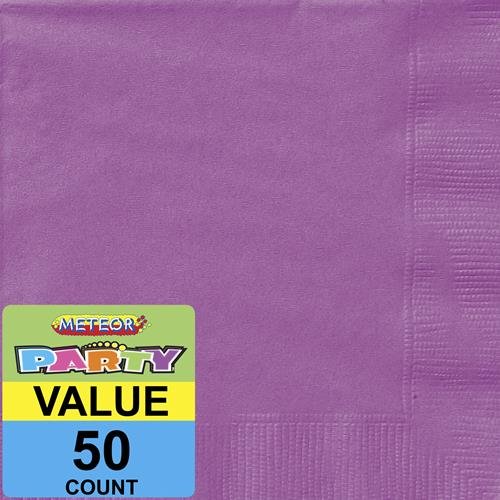 50pk Napkins - Pretty Purple - Everything Party