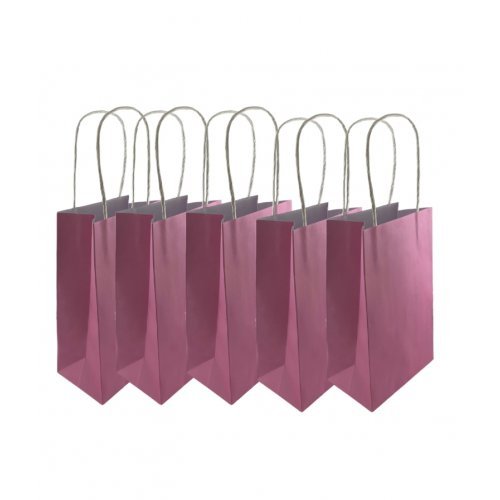 5pk Pastel Pink Paper Party Gift Bags - Everything Party