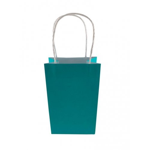 5pk Teal Paper Party Gift Bags - Everything Party