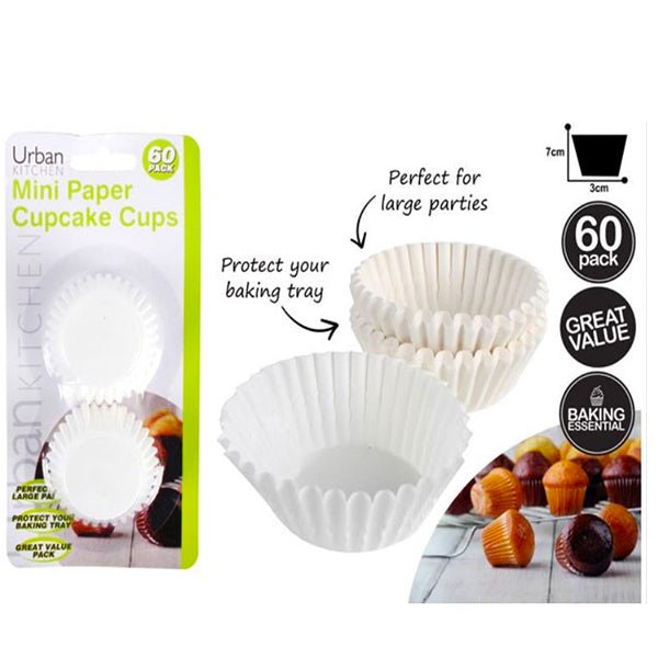 60pk Mini Paper Muffin Cupcake Cups - Everything Party