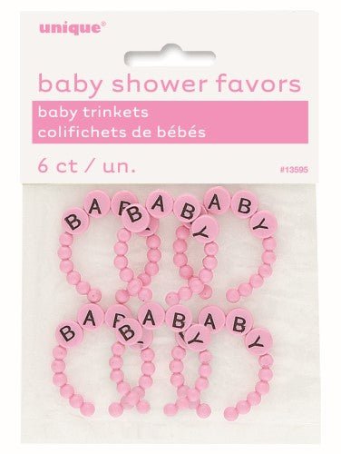 6pk Baby Trinkets (Blue, Pink) - Everything Party