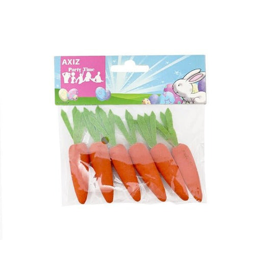 6pk Easter Mini Foam Carrots - Everything Party