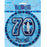70th Birthday Jumbo Badge - Blue - Everything Party