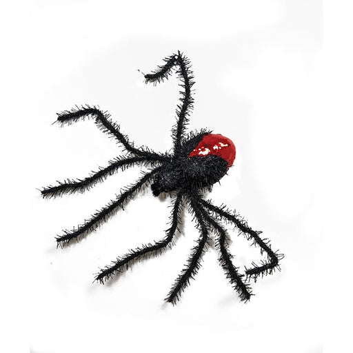 74cm Large Red Back Spider with Red Sequin - Everything Party