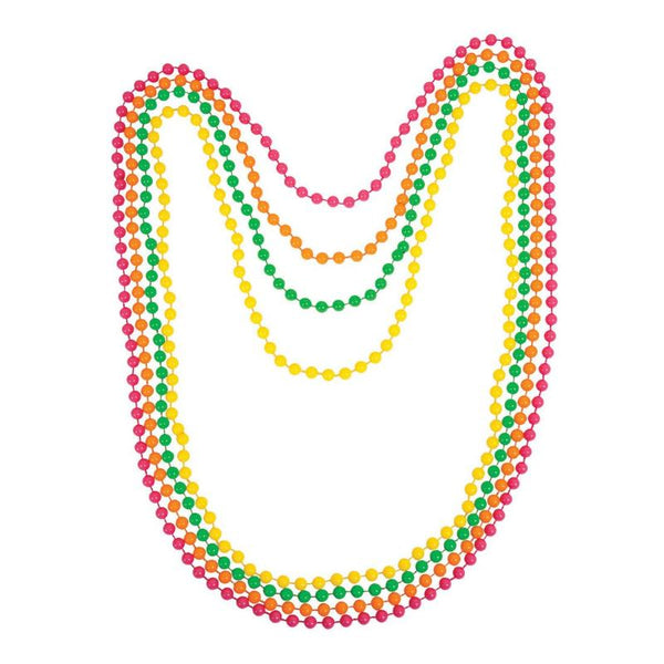 80's Colourful Necklace - Everything Party