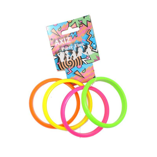 80's Colourful Neon Bracelets - Everything Party