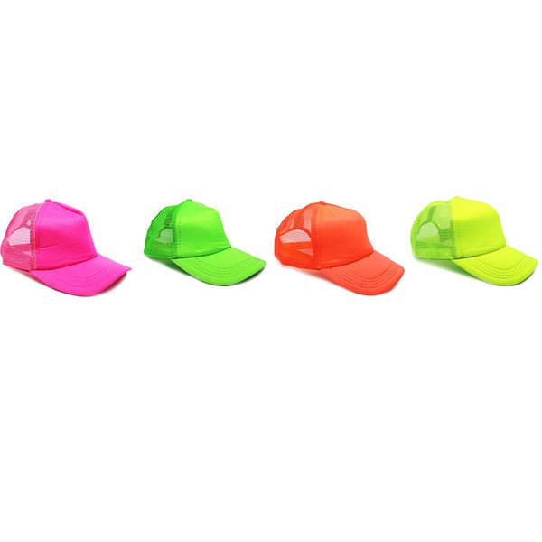 80s Fluro Baseball Cap - Everything Party