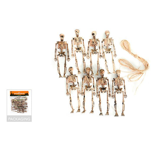 8pcs Halloween Skeleton Garland - Everything Party
